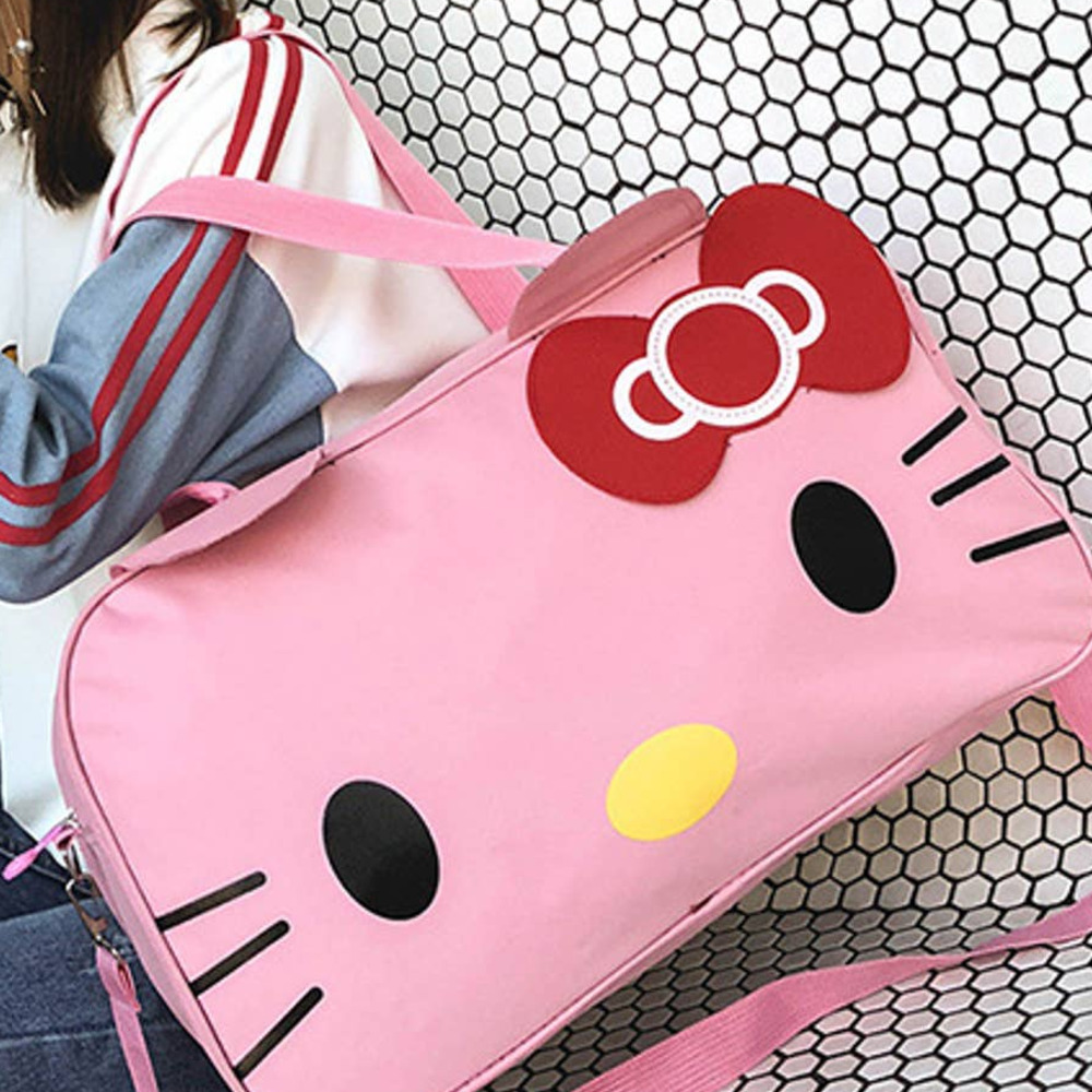 $195 Ultimate Crossbody Luggage Bag Cartoons Hello Kitty